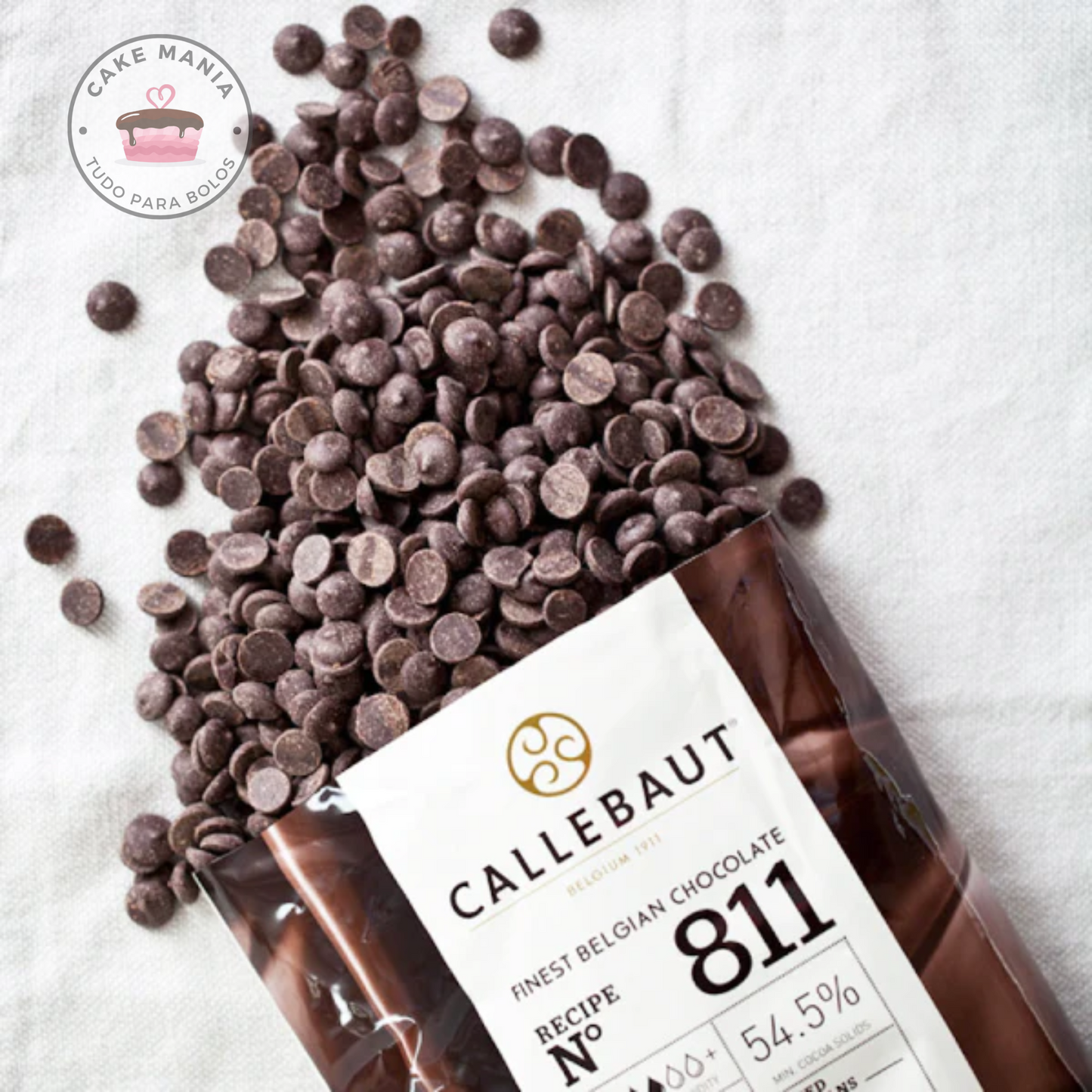 Chocolate 811 Callebaut Negro 54% 1kg