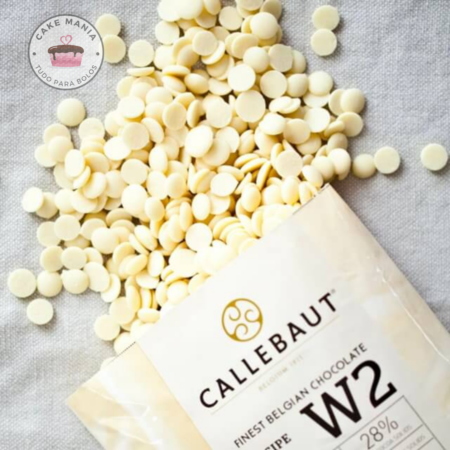 Chocolate W2 Callebaut Branco 1kg